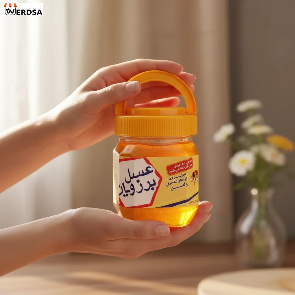 عسل چند گیاه 500 گرمی خام